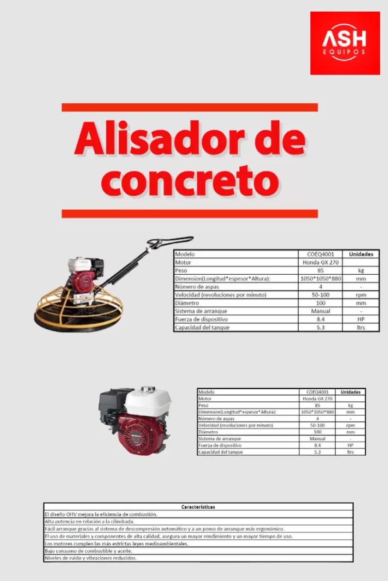 Alisador de concreto - image 2